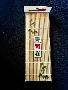 BAMBOO Natural Bamboo Sushi Rolling Matt